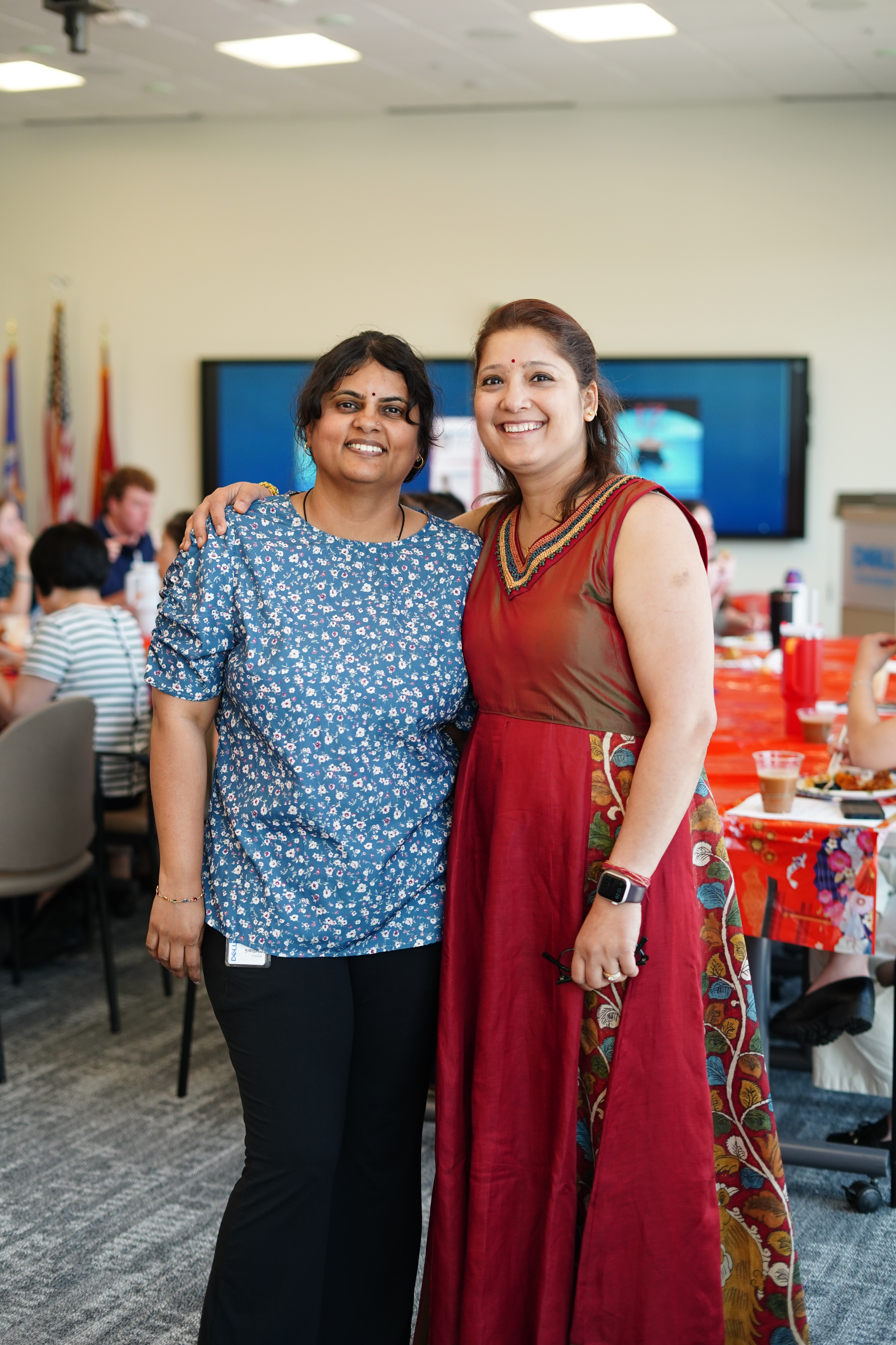 Guests participating in the AAPI Heritage Month celebration